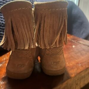 UGG Fringe Boots - Brown